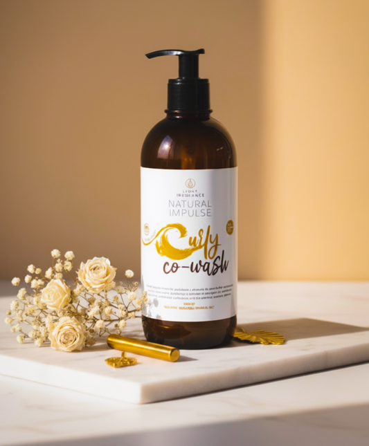 Co-wash para pelo rizado